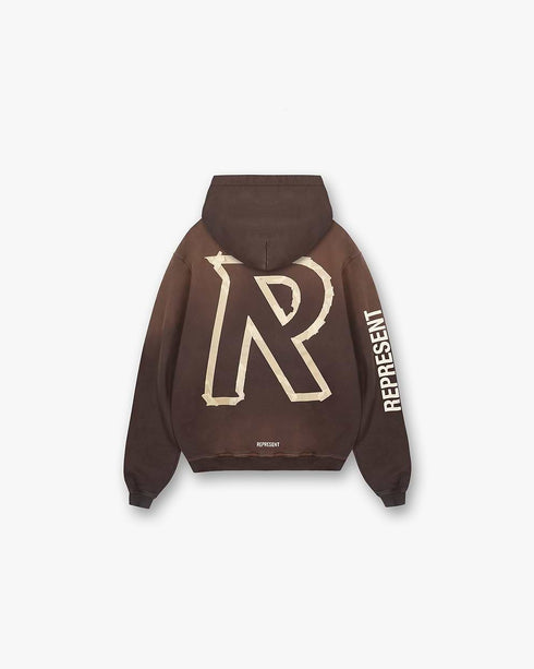 REPRESENT Masking Tape Initial Hoodie Mens Apparel