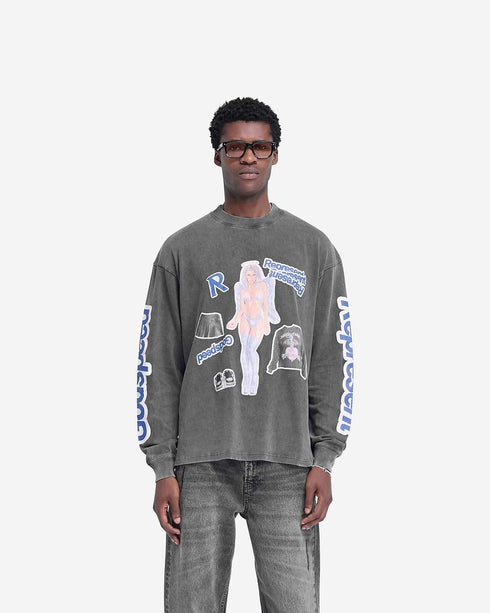 REPRESENT Question Your Innocence L/s Tee Mens Apparel