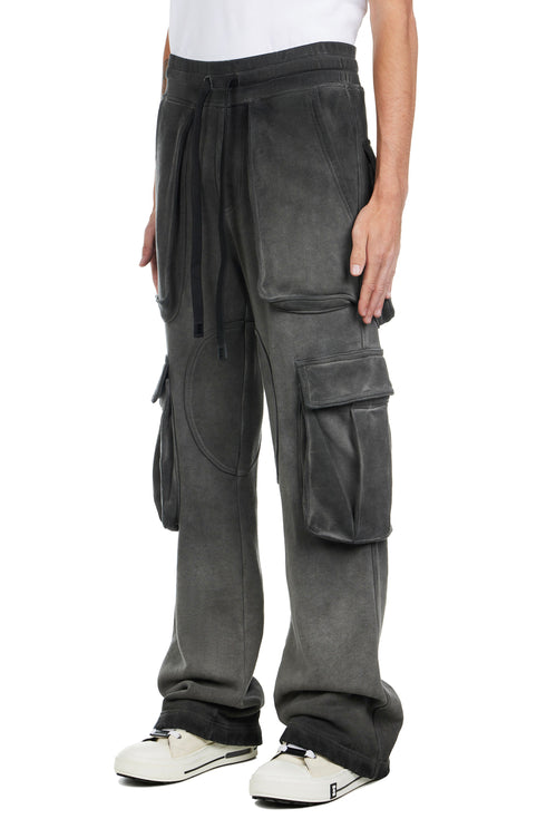 NAHMIAS Sunfade Logo Cargo Sweatpants Mens Apparel