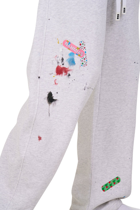 NAHMIAS Bandaid Wide Sweatpants Mens Apparel
