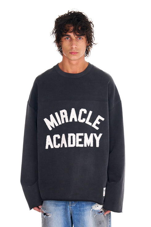 NAHMIAS Miracle Academy Varsity L/s Tee Mens Apparel