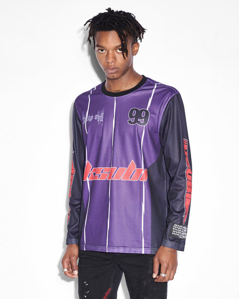 KSUBI A$AP Tyy Moto Jersey Mens Apparel