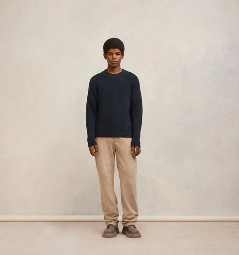 AMI Alexandre Mattiussi Crew Neck Sweater Mens Apparel