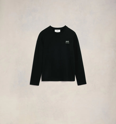 AMI PARIS Long Sleeve Ami Alexandre Mattiussi T-shirt Mens Apparel