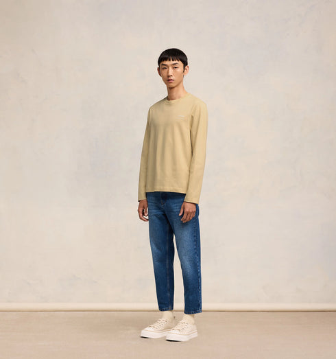 AMI PARIS Long Sleeve Ami Alexandre Mattiussi T-shirt Mens Apparel