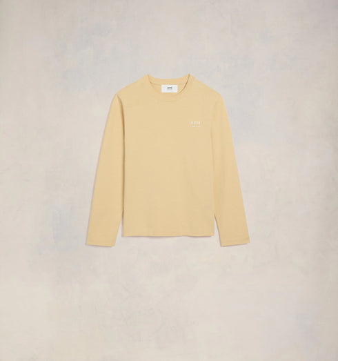 AMI PARIS Long Sleeve Ami Alexandre Mattiussi T-shirt Mens Apparel