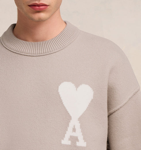 AMI PARIS Pull Ami De Coeur Sweater Mens Apparel