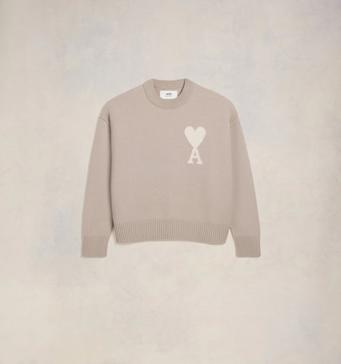 AMI PARIS Pull Ami De Coeur Sweater Mens Apparel