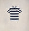 AMI PARIS Striped Ami de Coeur T-shirt Mens Apparel
