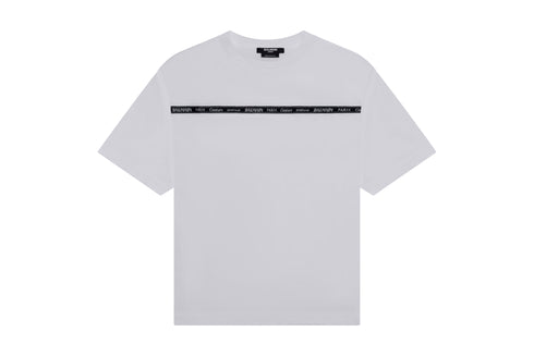 BALMAIN Logo Band Tee S/S Kids Apparel