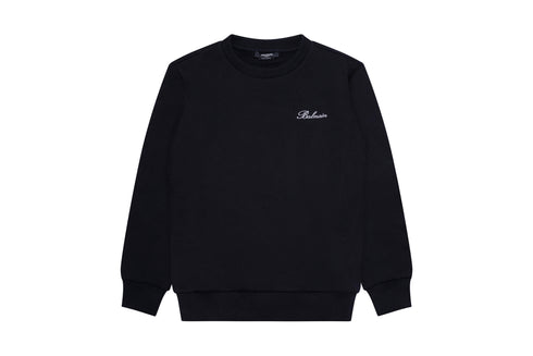 BALMAIN Small Logo Sweatshirt Kids Apparel