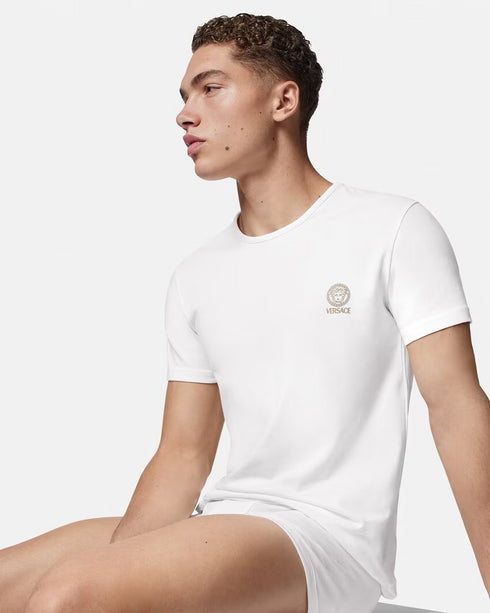 VERSACE T-shirt Bi Pack Topeka New Logo Mens Apparel