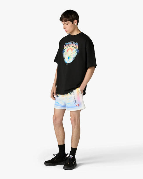 Multicolour Airspray Jacquard Swim Shorts detail
