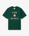 Green Casablanca Diamond Logo T-Shirt front