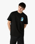 Casablanca Black & Mint L'Arche Short Sleeve T-Shirt – model side