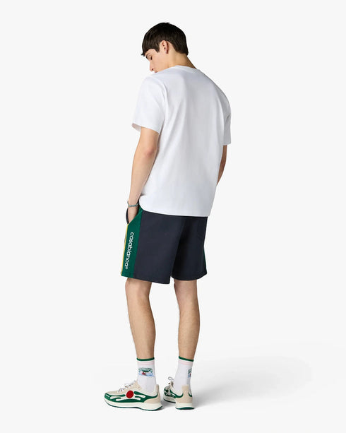 Casablanca White Diamond Logo Short Sleeve T-Shirt – model front