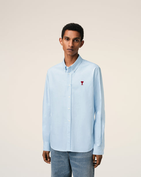 AMI PARIS Classic Fit Adc Shirt Mens Apparel