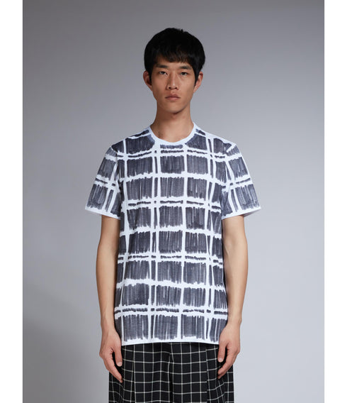 MARNI Big Check Jersey Mens Apparel