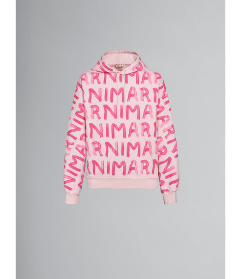 MARNI Logo Script Print Sweatshirt Mens Apparel