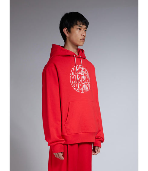 MARNI Circular Logo Sweatshirt Mens Apparel