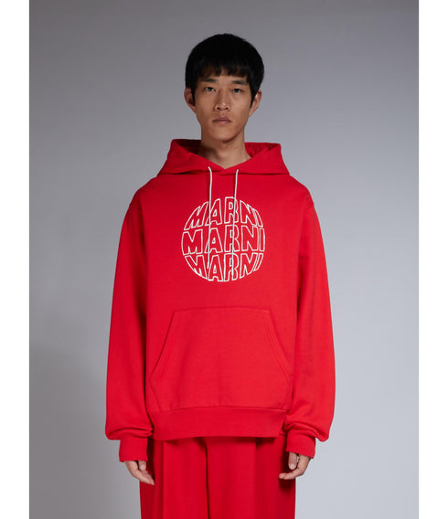 MARNI Circular Logo Sweatshirt Mens Apparel