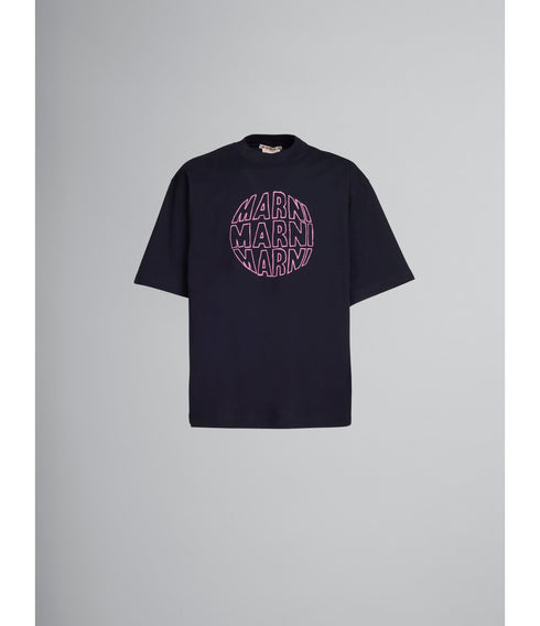 MARNI Circular Logo T-shirt Mens Apparel