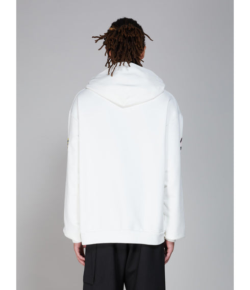 MARNI Graffiti Logo Loopback Sweatshirt Mens Apparel