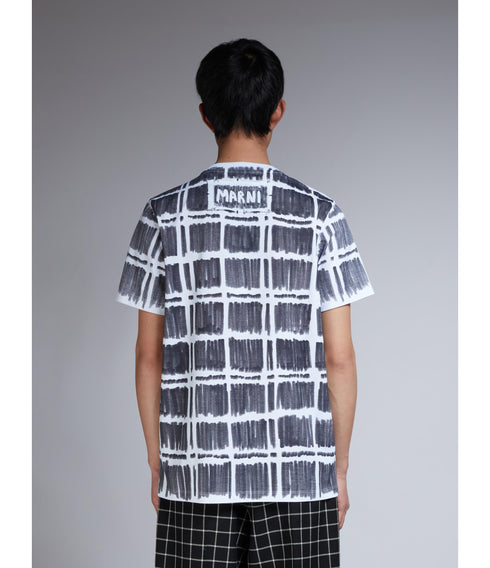 MARNI Big Check Jersey Mens Apparel