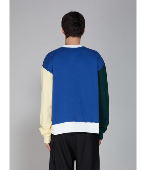 MARNI Puzzle Logo Brushed Sweatshirt Mens Apparel