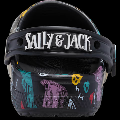 CROCS Disney The Nightmare Before Christmas Jack and Sally Classic Clog Kids Sandals