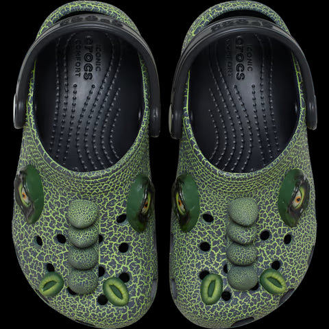 CROCS Classic Iam Scary Dino Clog Toddler Sandals