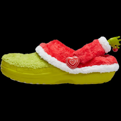 CROCS Grinch Classic Lined Clog Unisex Sandals