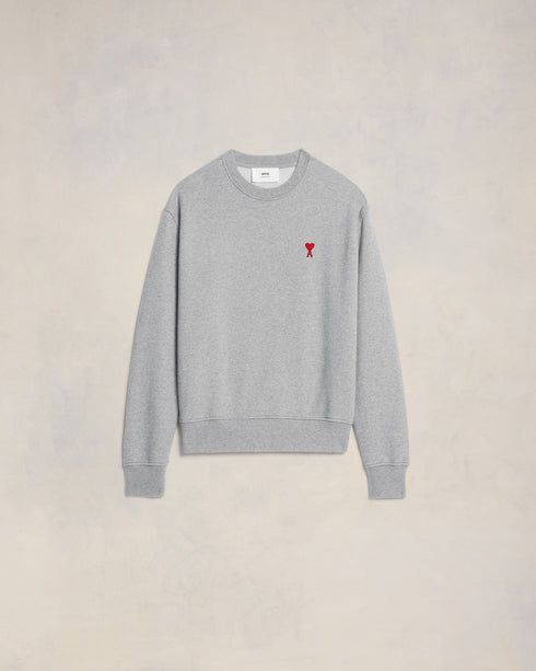 AMI PARIS Small Red Ami De Coeur Sweatshirt Unisex Apparel