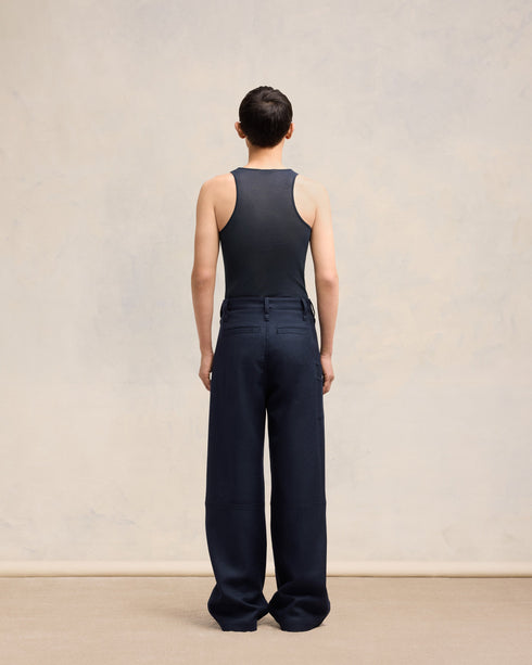 AMI PARIS Fitted Tank Top Mens Apparel