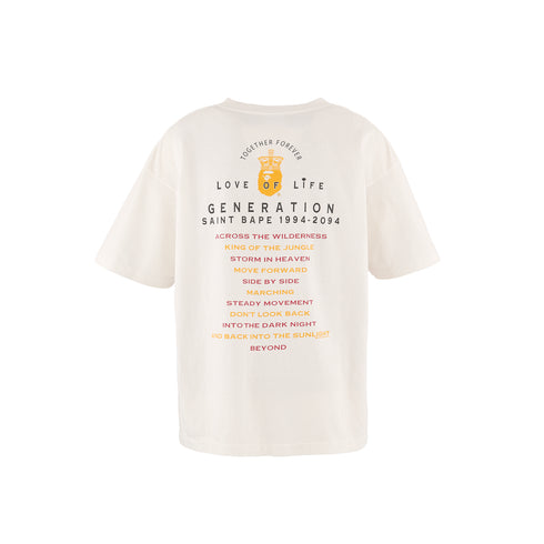 SAINT MXXXXXX X Bape Generation Tee Mens Apparel