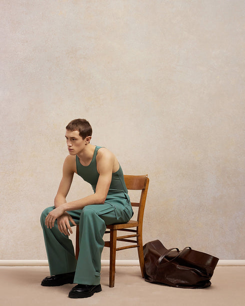 AMI PARIS Pants Militaire Stright Fit Unisex Apparel