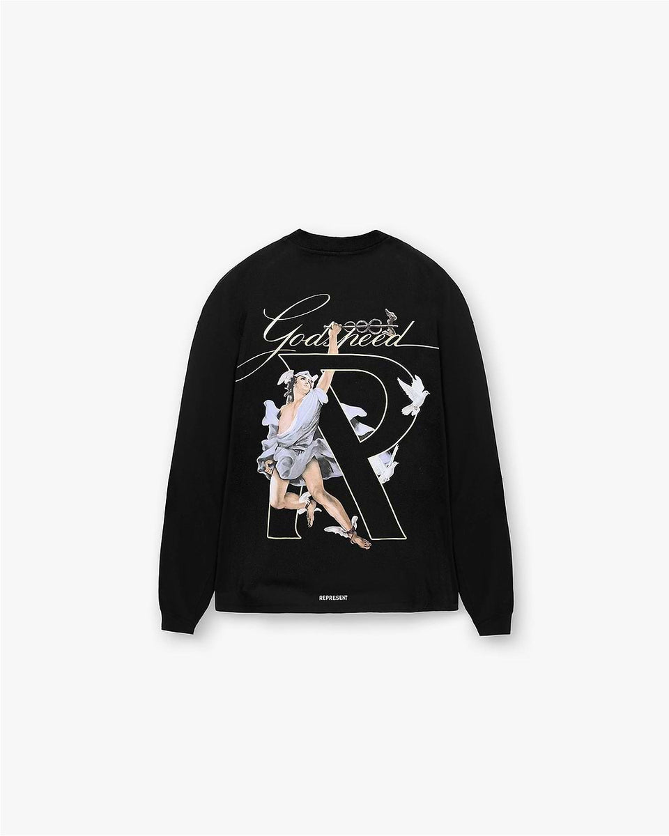 REPRESENT Hermes Long Sleeve T-shirt for Men - Asphalt NYC – ASPHALT