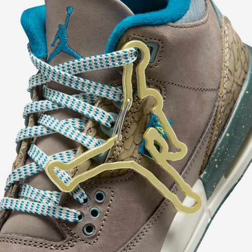 NIKE Air Jordan 3 Retro 'Olive Grey' GS Kids Sneakers