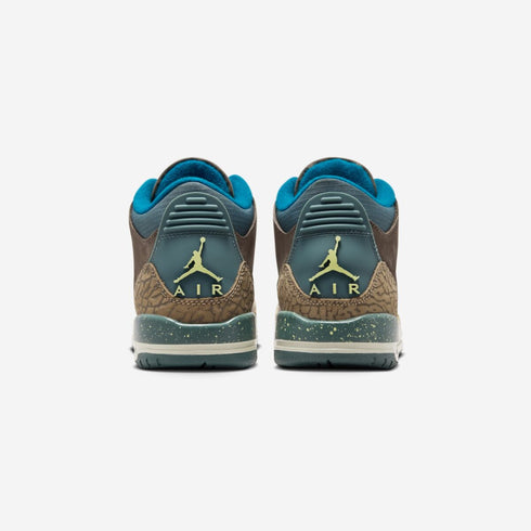 NIKE Air Jordan 3 Retro 'Olive Grey' GS Kids Sneakers