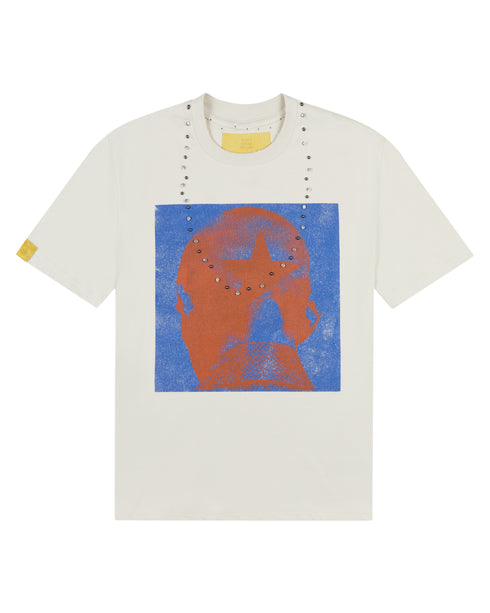 WHENSMOKECLEARS Star Head Studded Tee Mens Apparel
