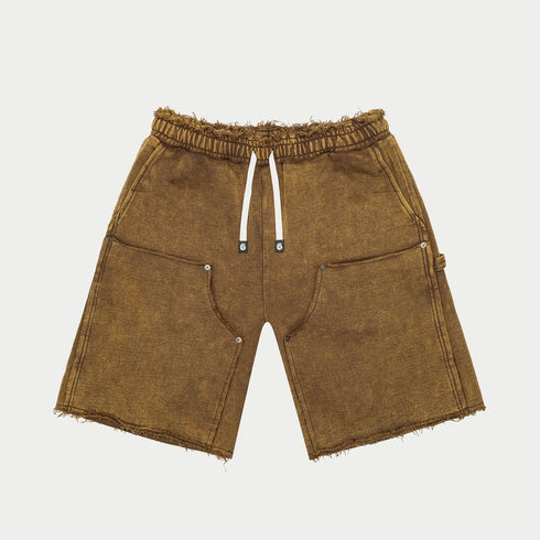 GODSPEED Carpenter Distressed Shorts Mens Apparel