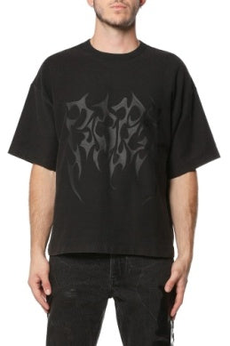 PURPLE BRAND Heavyweight Textured Jersey Short Sleeve Tee Mens Apprel