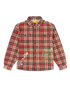 WHENSMOKECLEARS Thermal Button Shirt Mens Apparel