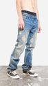 WHENSMOKECLEARS Chainstitch Denim Mens Apparel