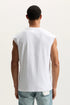 PURPLE BRAND P103 Beaded Wordmark Tank Top Mens Apparel