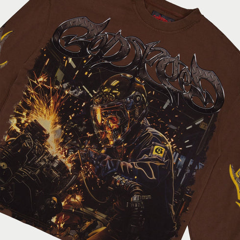 GODSPEED Under Construction L/S Tee Mens Apparel