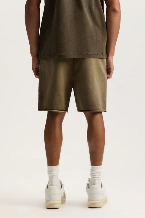 PURPLE BRAND Slab Outline Shorts Mens Apparel