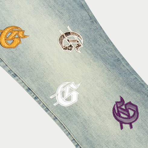 GODSPEED Infinity Denim Multicolor Denim Mens Apparel