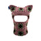 ARKYVE Pink Berry Crochet Cat Mask Accessories
