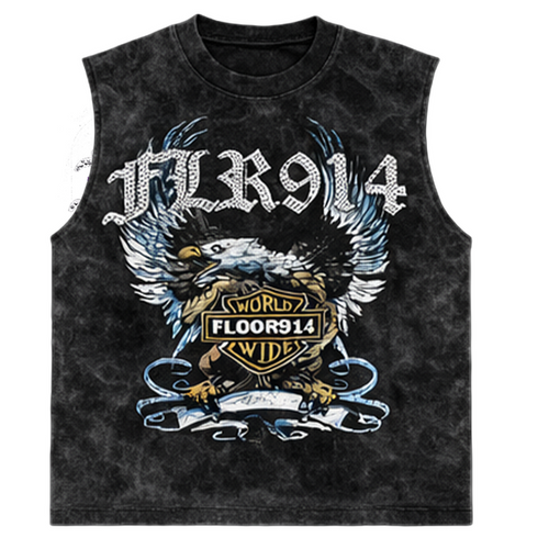 FLOOR914 Skystricker Black Wash Mens Apparel